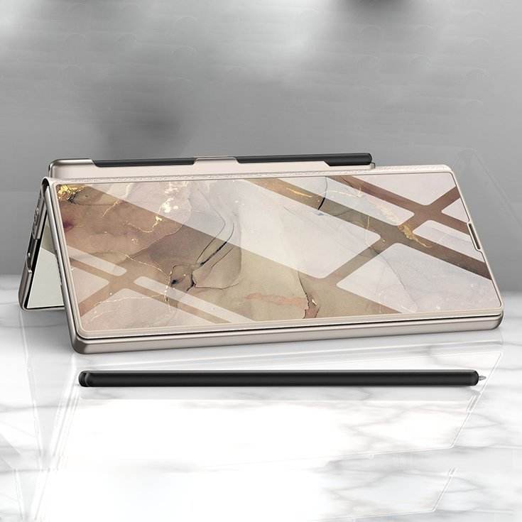 Galaxy Z Fold Series Premium Marble Pattern Case