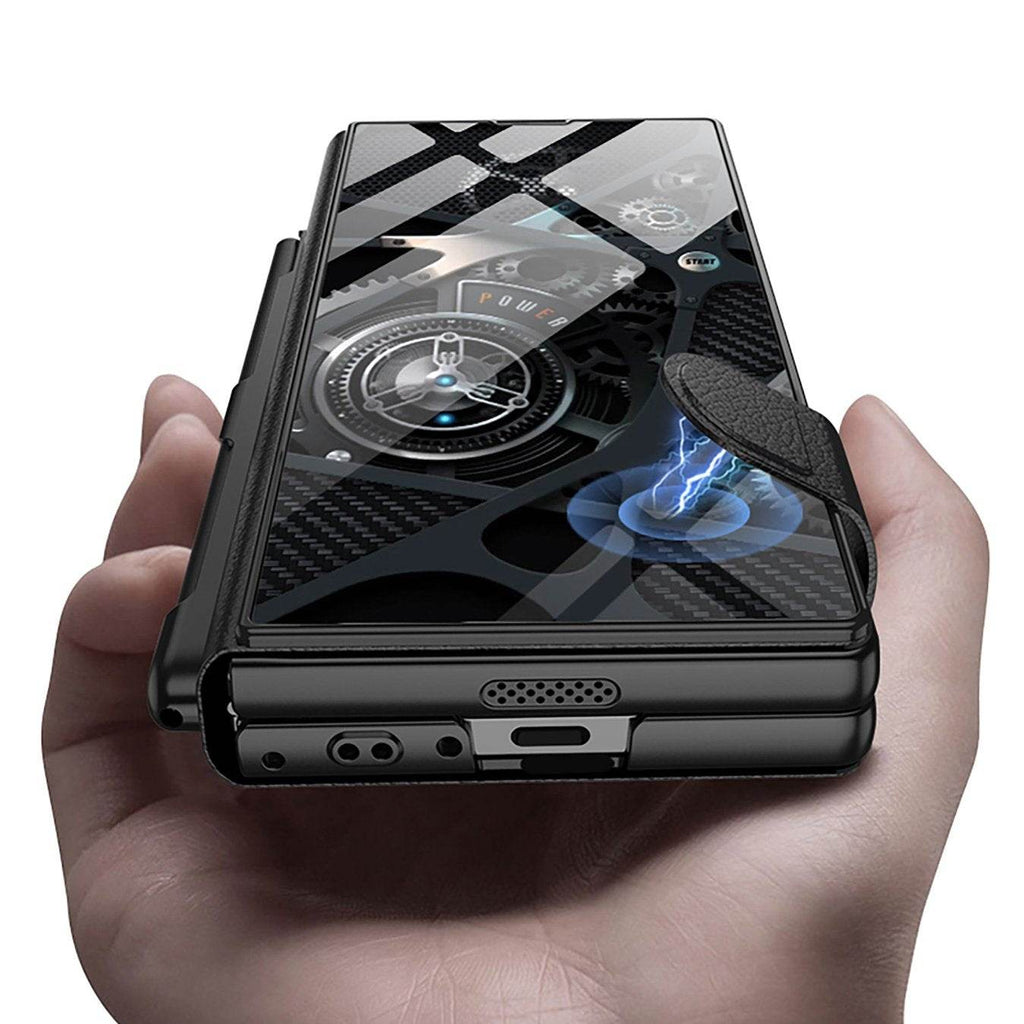 Galaxy Z Fold Series Premium Marble Pattern Case