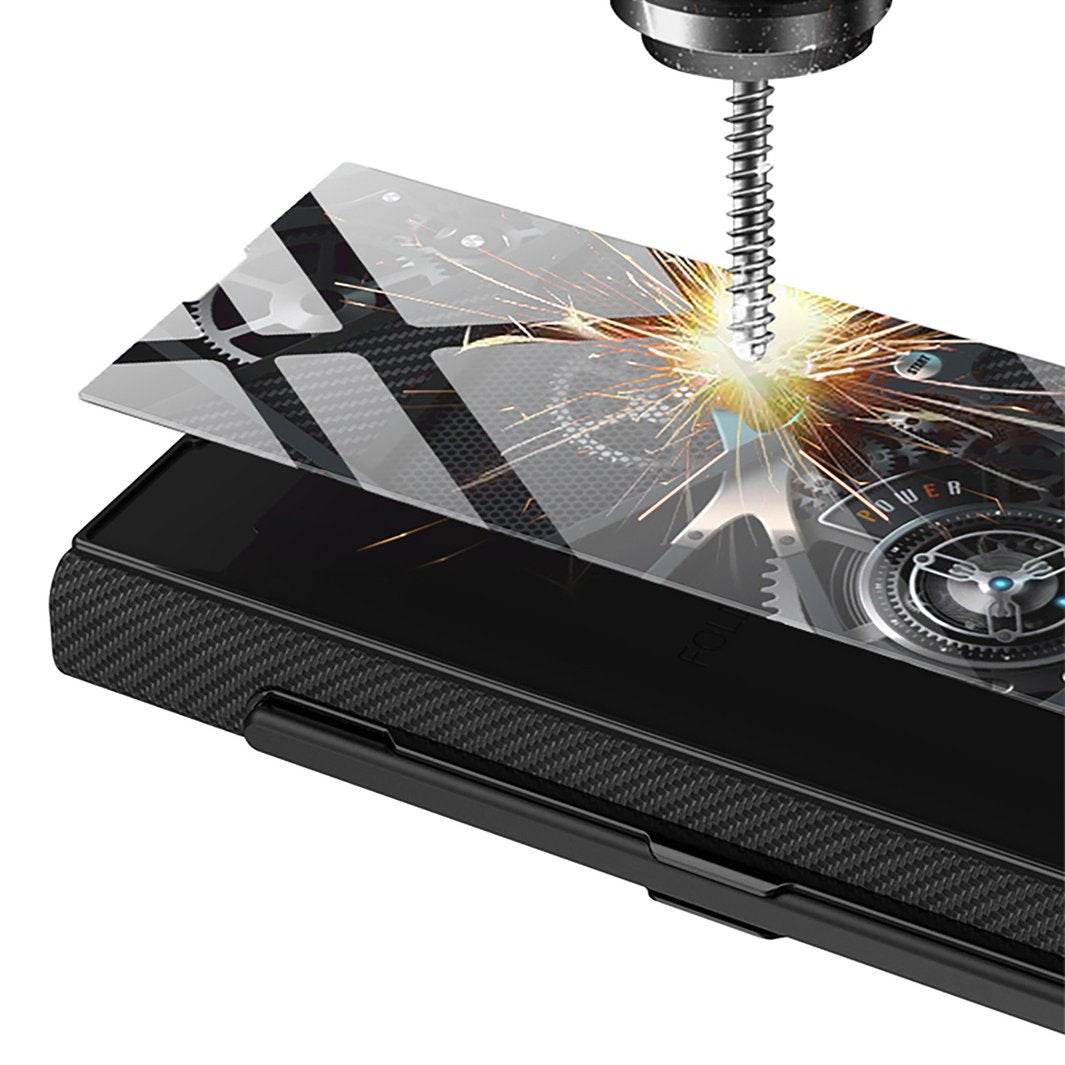 Galaxy Z Fold Series Premium Marble Pattern Case