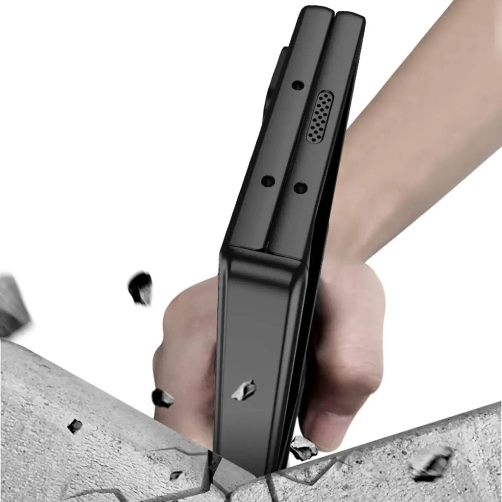 Galaxy Z Fold Series Ultimate Armor Privacy Screen Case [ Anti- Spy Glass]