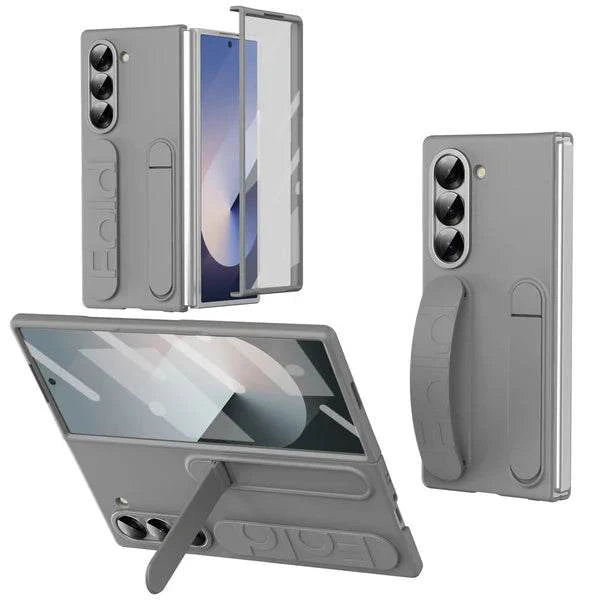 Galaxy Z Fold Series Dual Function Wristband Stand Case