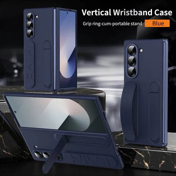 Galaxy Z Fold Series Dual Function Wristband Stand Case