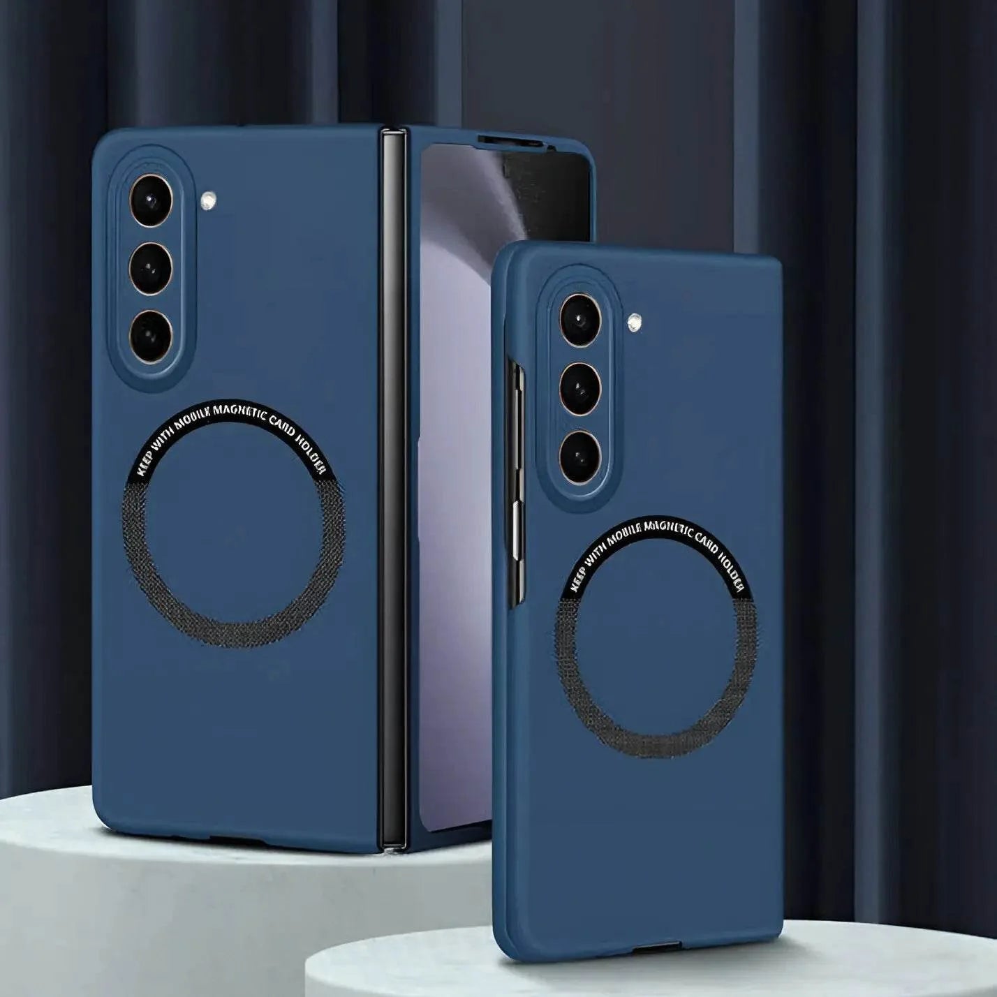 Galaxy Z Fold6 Smooth Borderless Magnetic Grip Case